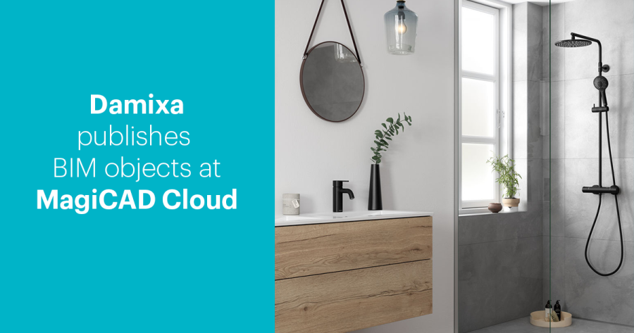 Damixa publishes new BIM object database of products known for Danish quality