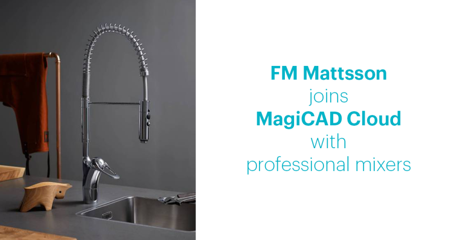 FM Mattsson joins MagiCAD Cloud with professional mixers