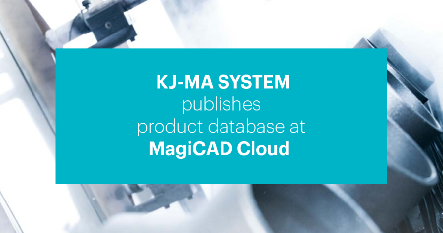 New brand KJ-MA SYSTEM joins MagiCAD Cloud